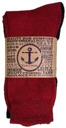 60 of Yacht & Smith Women's Cotton Assorted Thermal Crew Socks Size 9-11