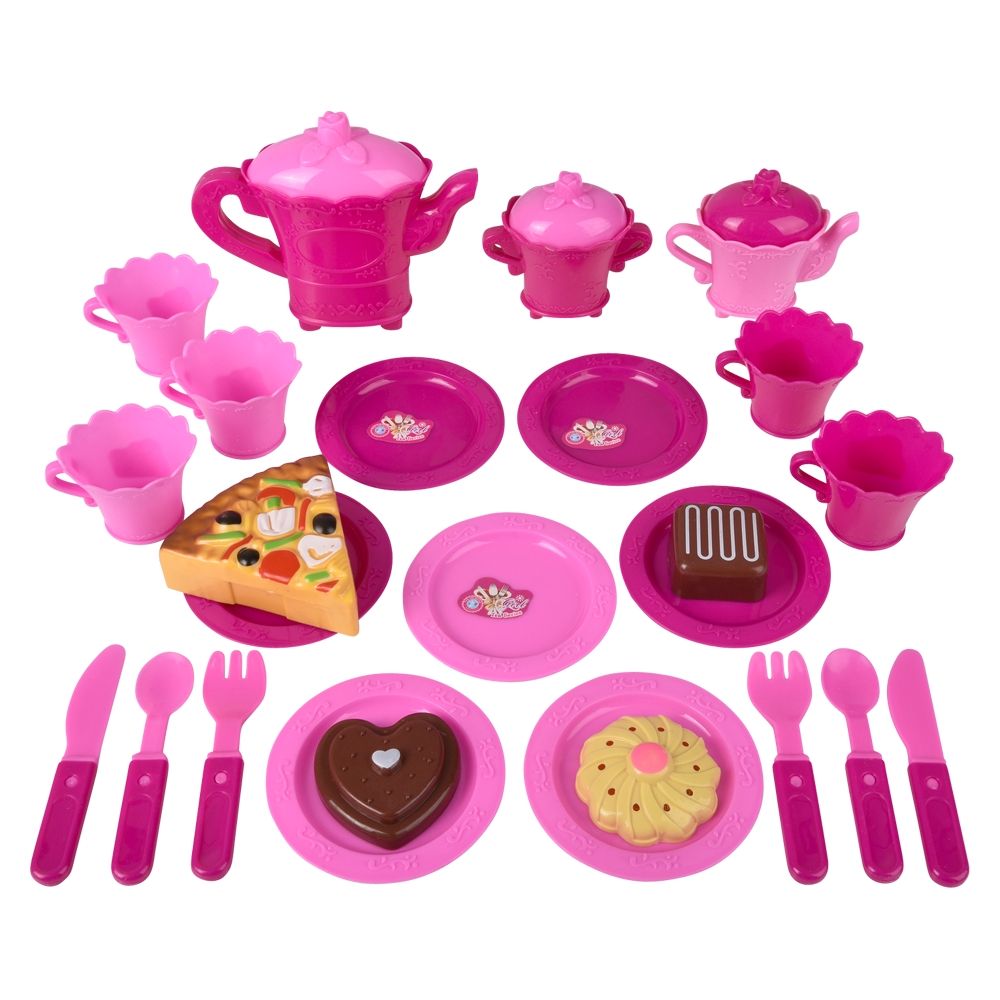 12 Wholesale 18pc Pizza Brunch Playset