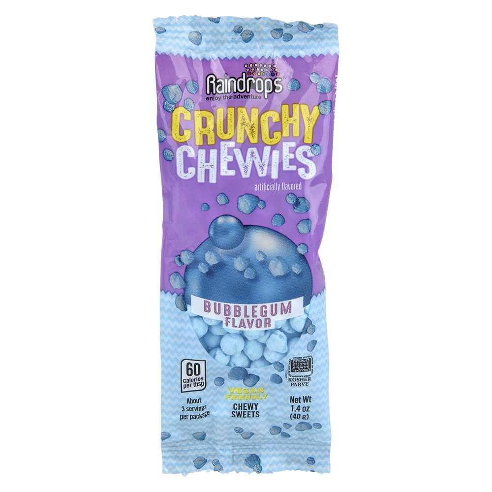 192 pieces Raindrops Crunchy Chewies Bubblegum - Food & Beverage