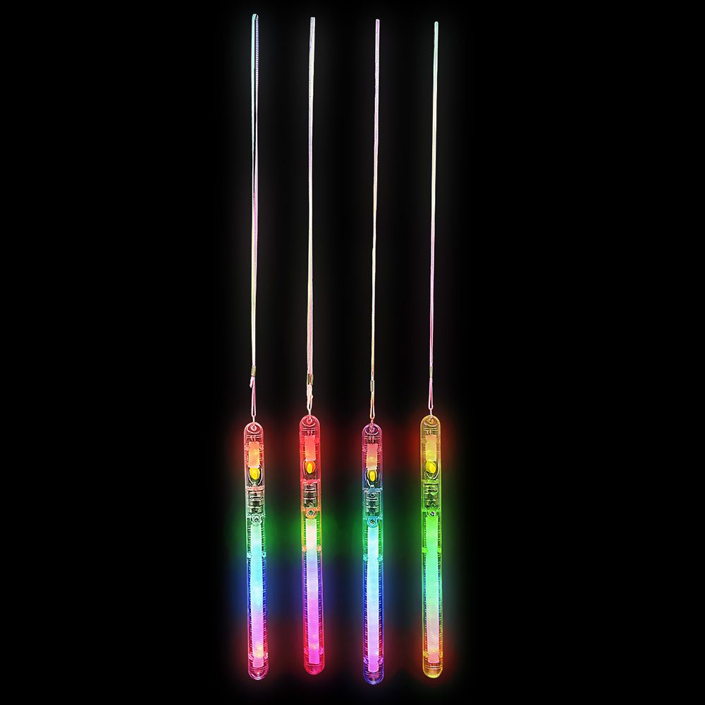 144 pieces 8" LighT-Up Police Wand - Light Up Toys