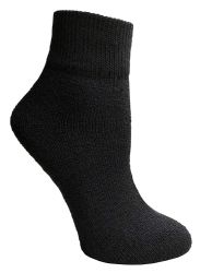 120 Wholesale Yacht & Smith Women's Cotton Assorted Color Quarter Ankle Sports Socks, Size 9-11