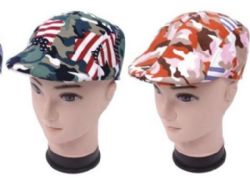 72 Pieces of Mens Driver Hat cap Golf Hat Usa Print