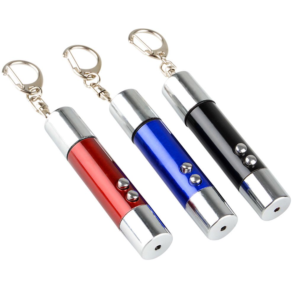 288 pieces 3" Shocking Barrel Light Keychain - Key Chains