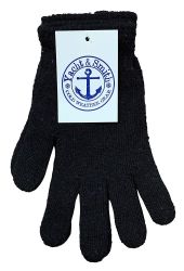 Yacht & Smith Men's Winter Gloves, Magic Stretch Gloves In Assorted Solid Colors