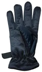 Yacht & Smith Men's Black Gripper Ski Gloves