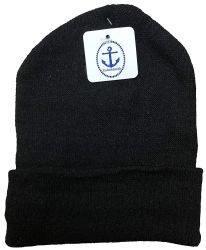 12 of Yacht & Smith Unisex Assorted Dark Colors Adult Winter Beanies