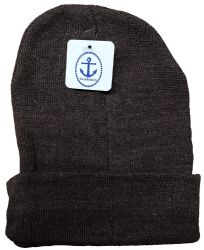 12 of Yacht & Smith Unisex Assorted Dark Colors Adult Winter Beanies