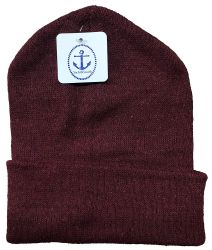 12 of Yacht & Smith Unisex Assorted Dark Colors Adult Winter Beanies