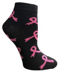 60 of Yacht & Smith Pink Ribbon Breast Cancer Awareness Ankle Socks For Women
