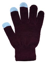 12 Pairs Yacht & Smith Unisex Winter Texting Gloves, Warm Thermal Winter Gloves (12 Pack Assorted) - Conductive Texting Gloves
