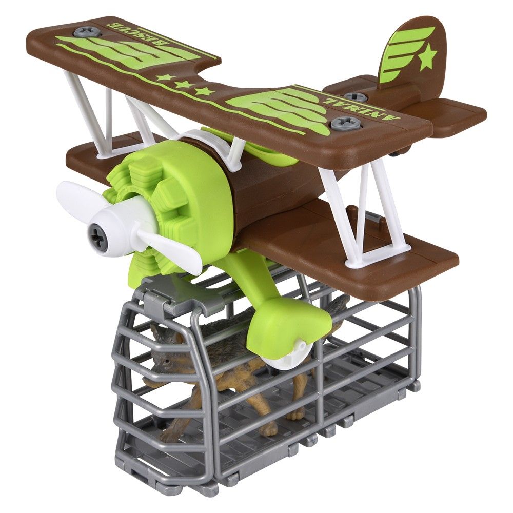 12 pieces Animal Evacuation Northern Trek Plane Wolf - Store