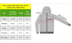 12 Bulk Men's FleecE-Lined Water Proof Hooded Windbreaker Jacket Solid Charcoal Size Xx Large