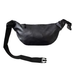 24 Bulk Diamond Design Large Fanny Packs Belt Bags In Black