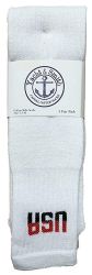 120 Pairs Yacht & Smith King Size Men's 31 Inch Terry Cushion Cotton Extra Long Usa Tube SockS- Size 13-16 - Big And Tall Mens Tube Socks