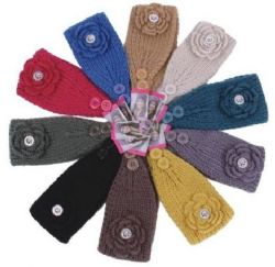 120 Bulk Warm Winter Floral Head Band
