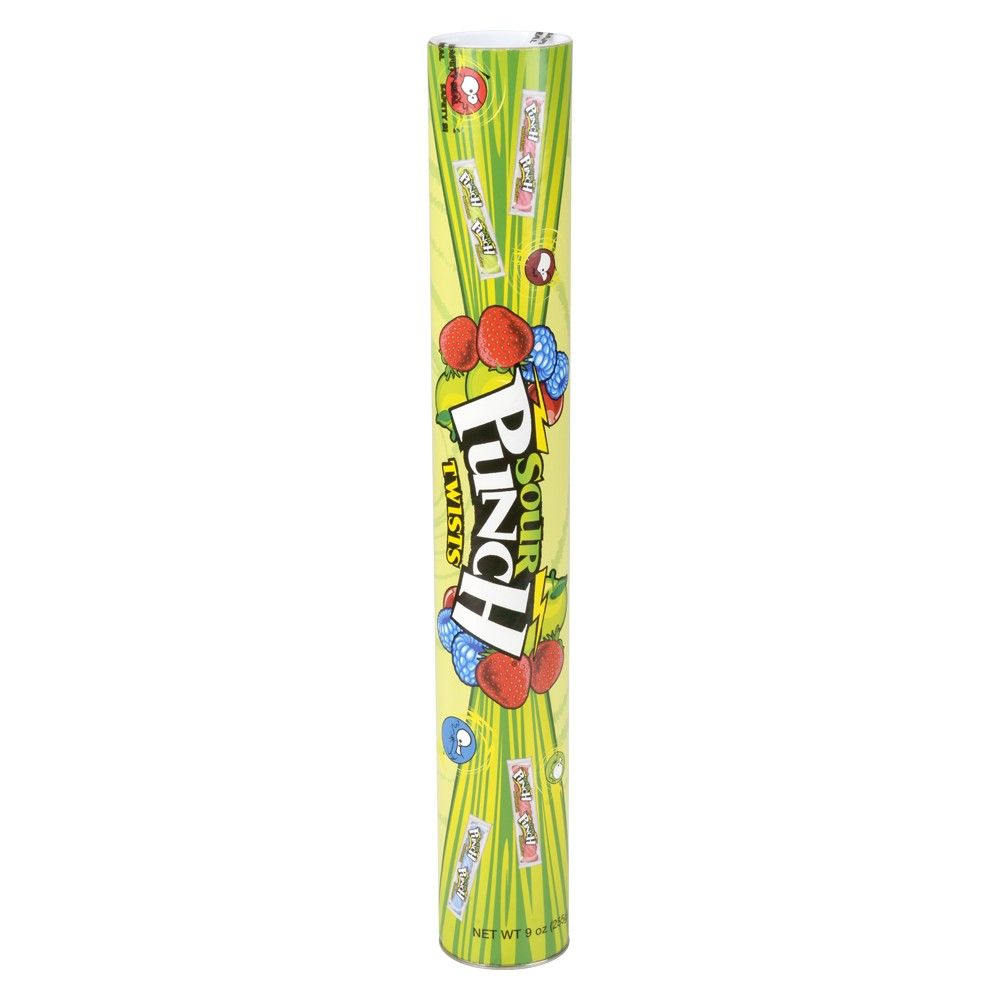 12 pieces 18" Sour Punch Twist Mega Tube - Food & Beverage