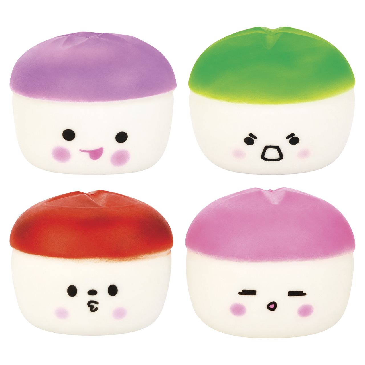 144 pieces Squishy Kawaii Dough Boyz - Slime & Squishees