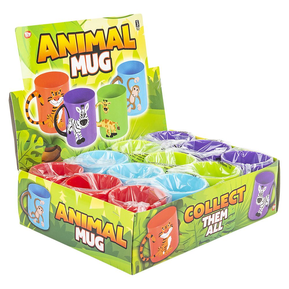 288 pieces 3" Zoo Animal Mugs - Coffee Mugs