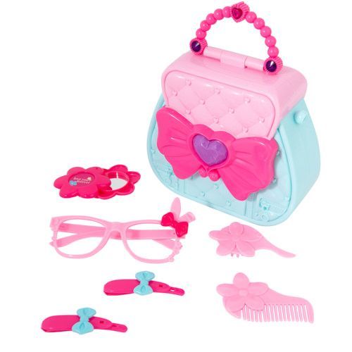 18 pieces of LighT-Up Princess Purse Play Set - 7 Piece Set