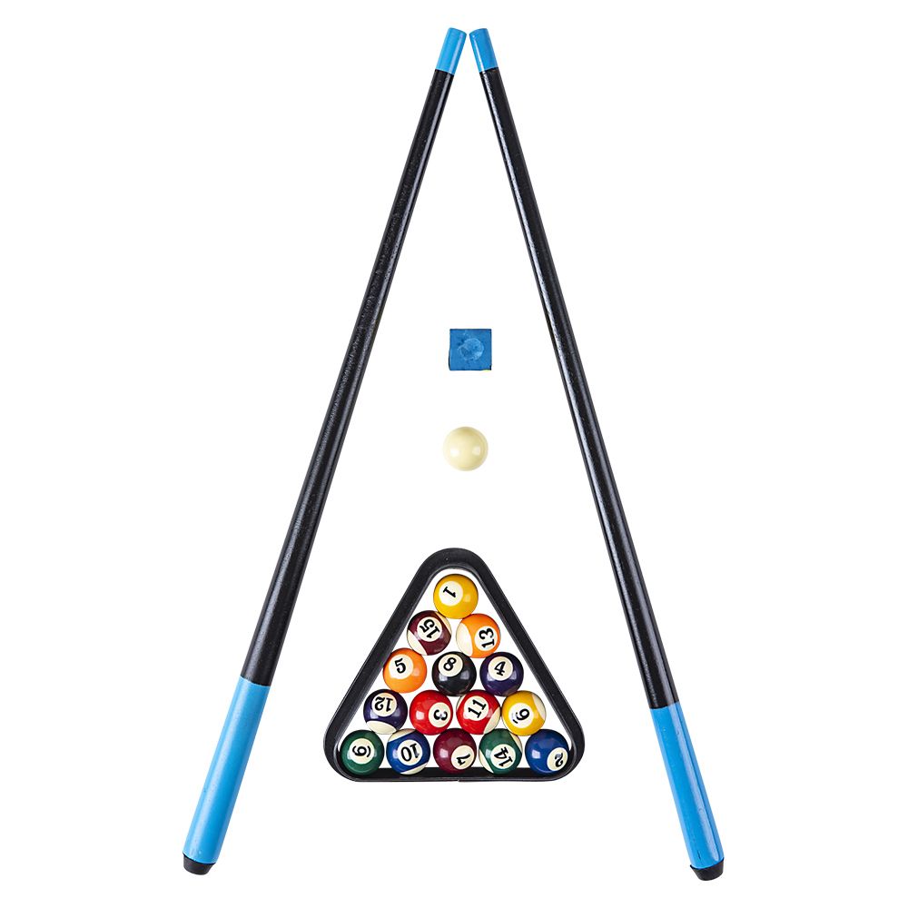 4 pieces Neon Wooden Tabletop Pool Game 20.5"x12.5" - Store
