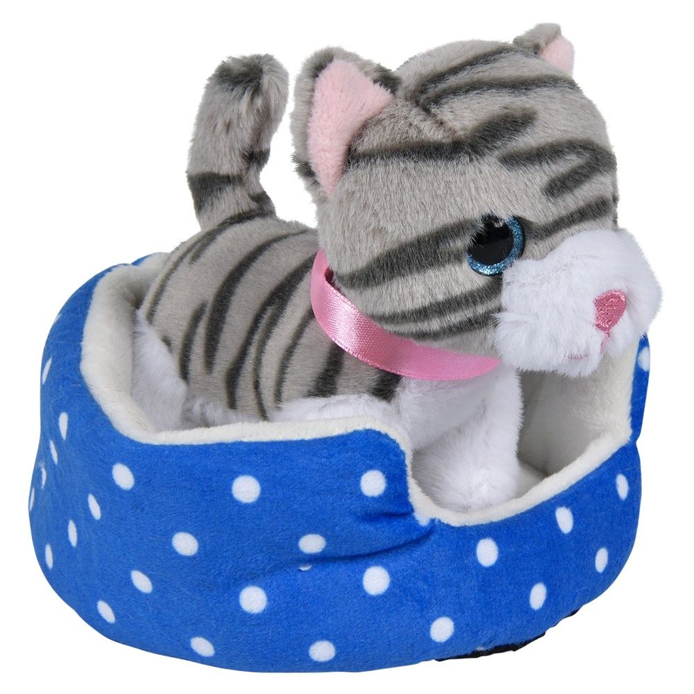 144 pieces 8 inch Cat In Bed - Plush Toys