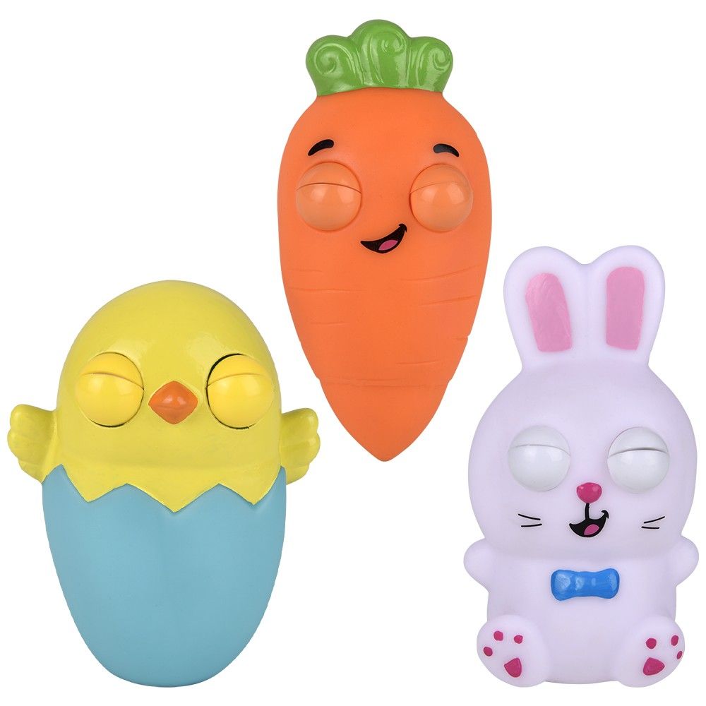 144 pieces Popping Eye Easter Assortment 4" - Slime & Squishees