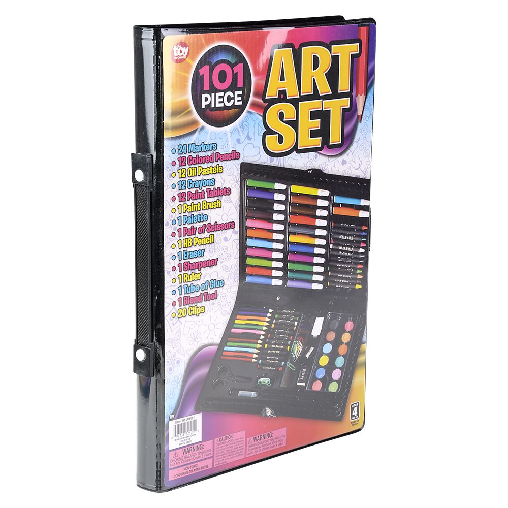 12 pieces 101 Pc Art Set - Craft Kits