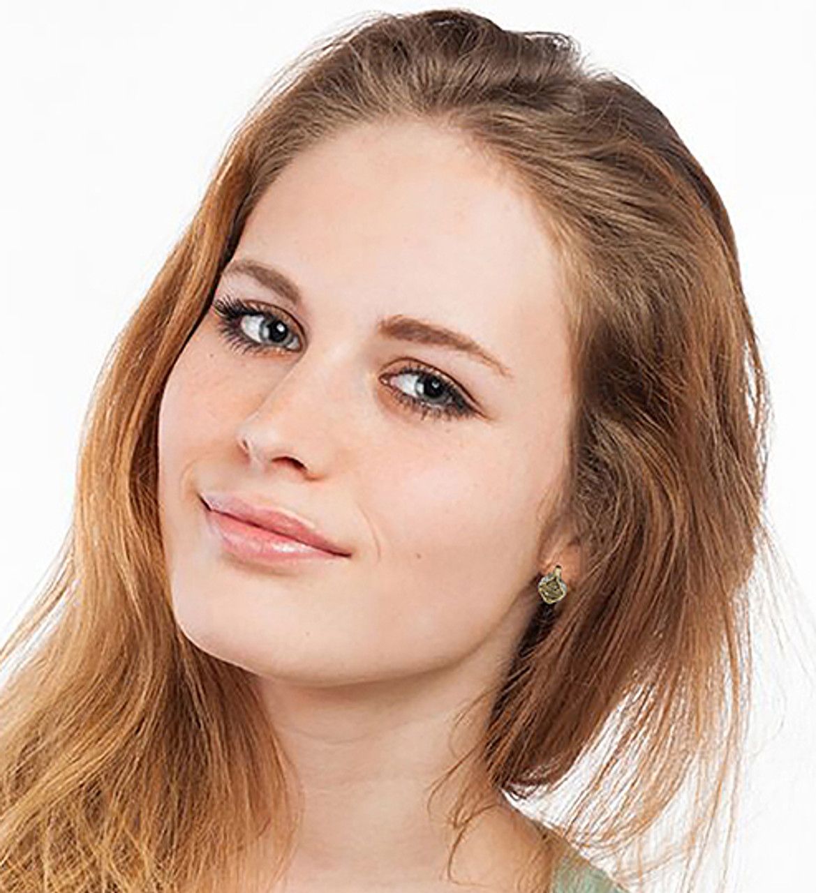 60 Wholesale Gold Tone Cubic Zirconia Stud Earrings