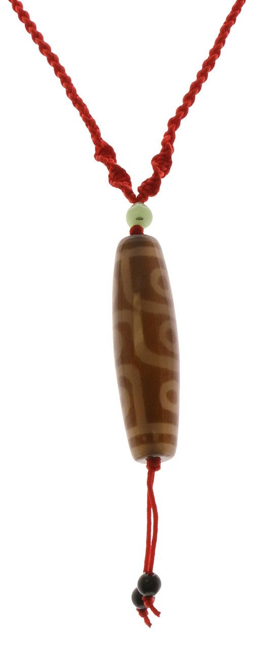 60 Wholesale Assorted Color Macrame Cord With Large Bead Pendant With Tribal Markings Necklace