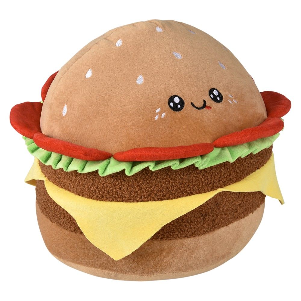 4 pieces 16 inch Cheeseburger Pillow - Plush Toys