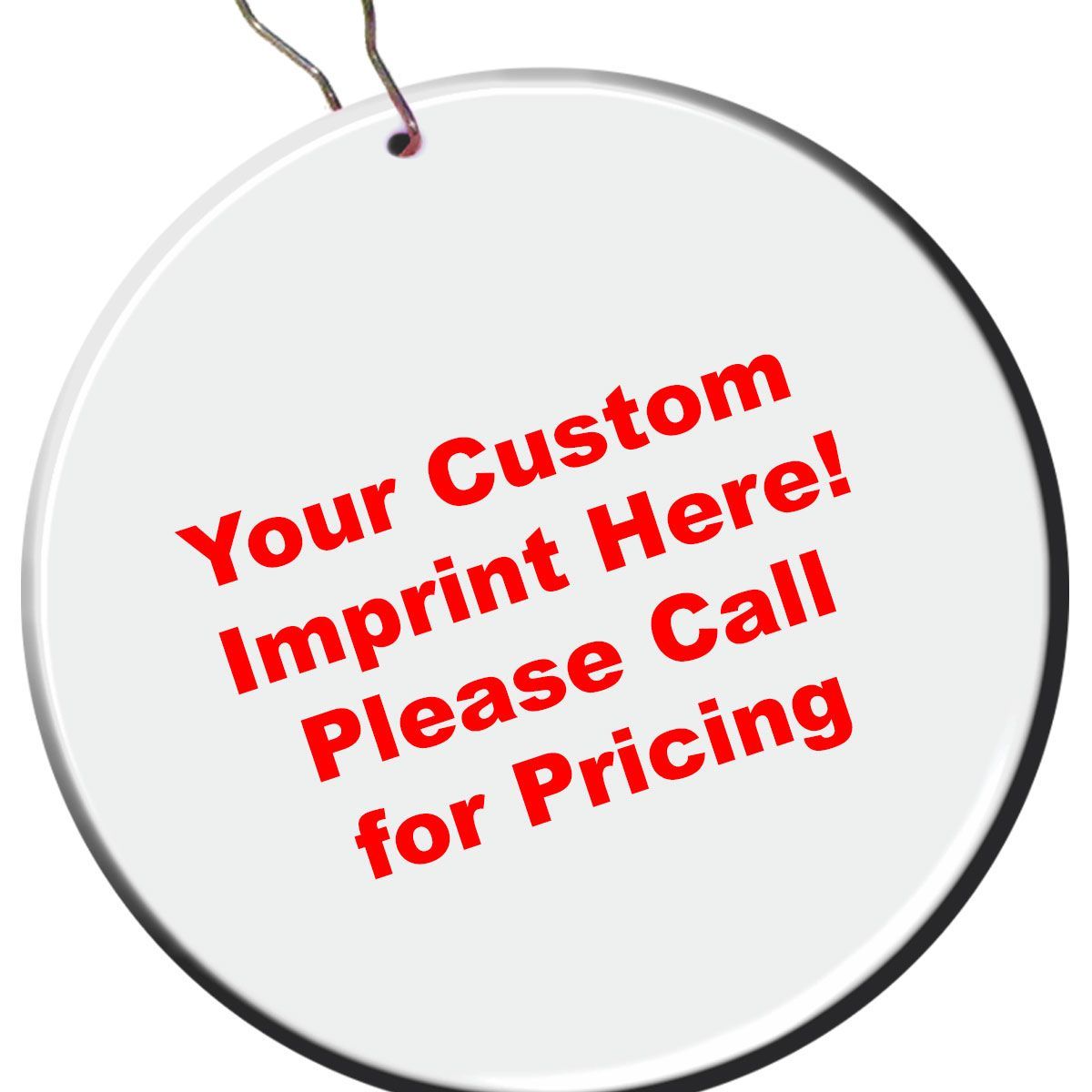 72 Wholesale White Plastic 2 1/2 inch Medallion
