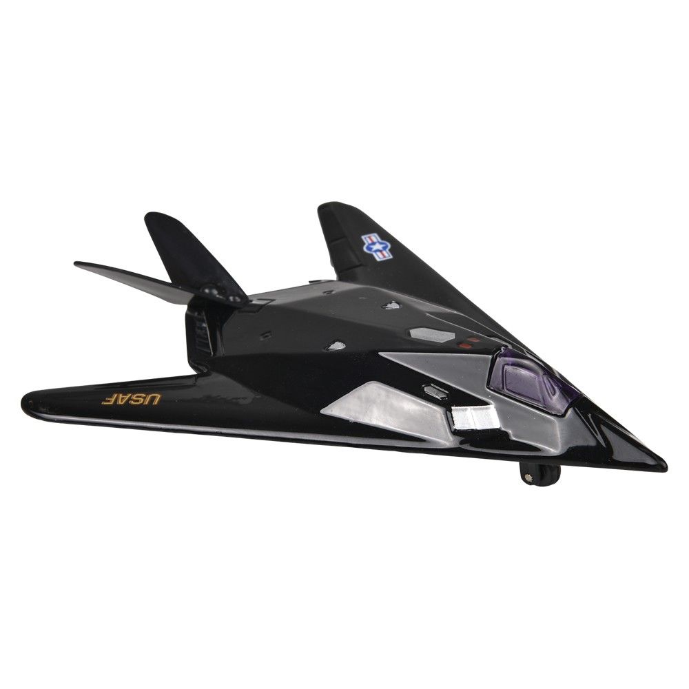 144 pieces 5" DiE-Cast Pullback Stealth Bomber - Car, Planes, Trains & Bikes