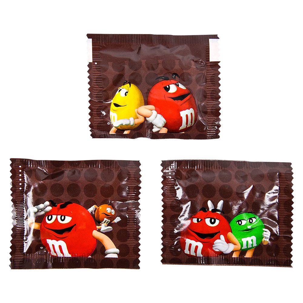 600 pieces M&m Fun Size Milk Chocolate 20lb - Food & Beverage