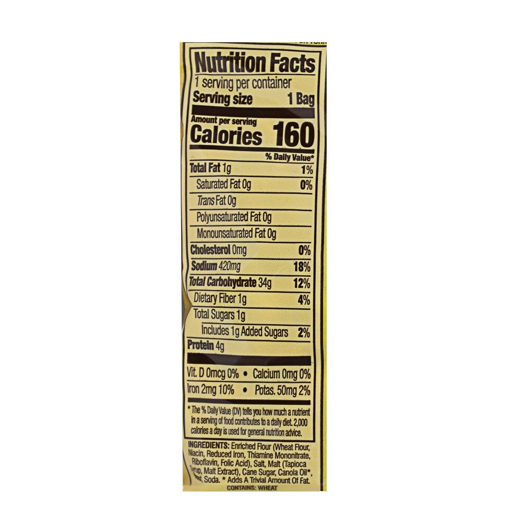 60 Wholesale Mini Bite Size Pretzels - 1.5 Oz.