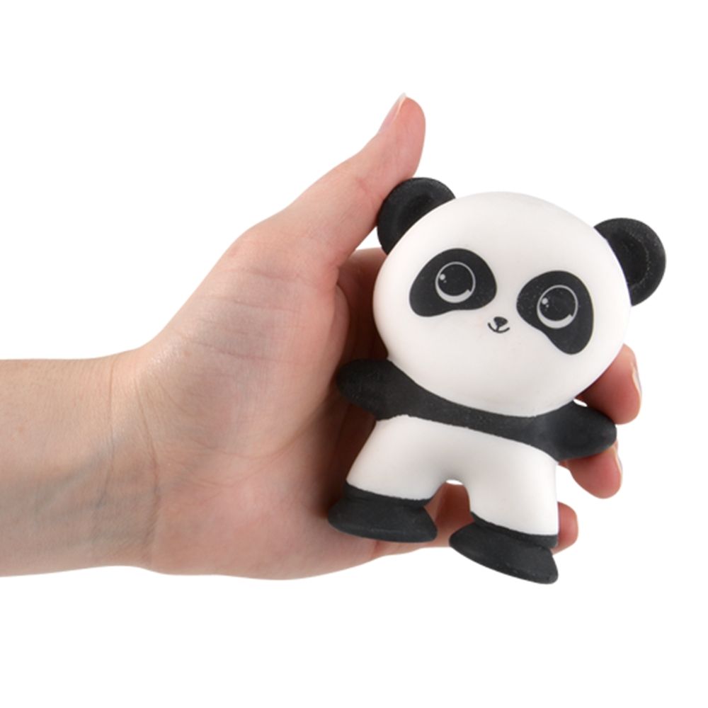 144 Wholesale (t) 3" Suction Squeeze Panda 12ct