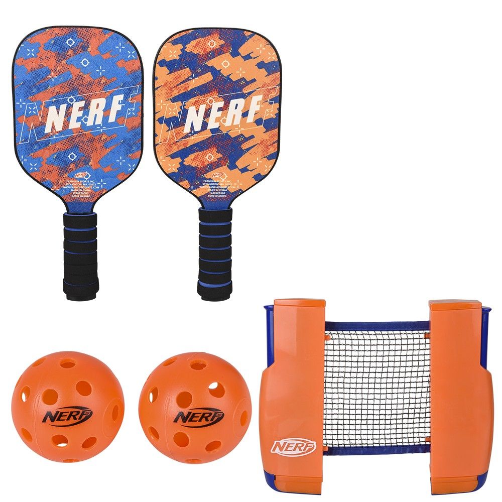 4 pieces Nerf Mini Tabletop Pickleball Set - Sports Toys