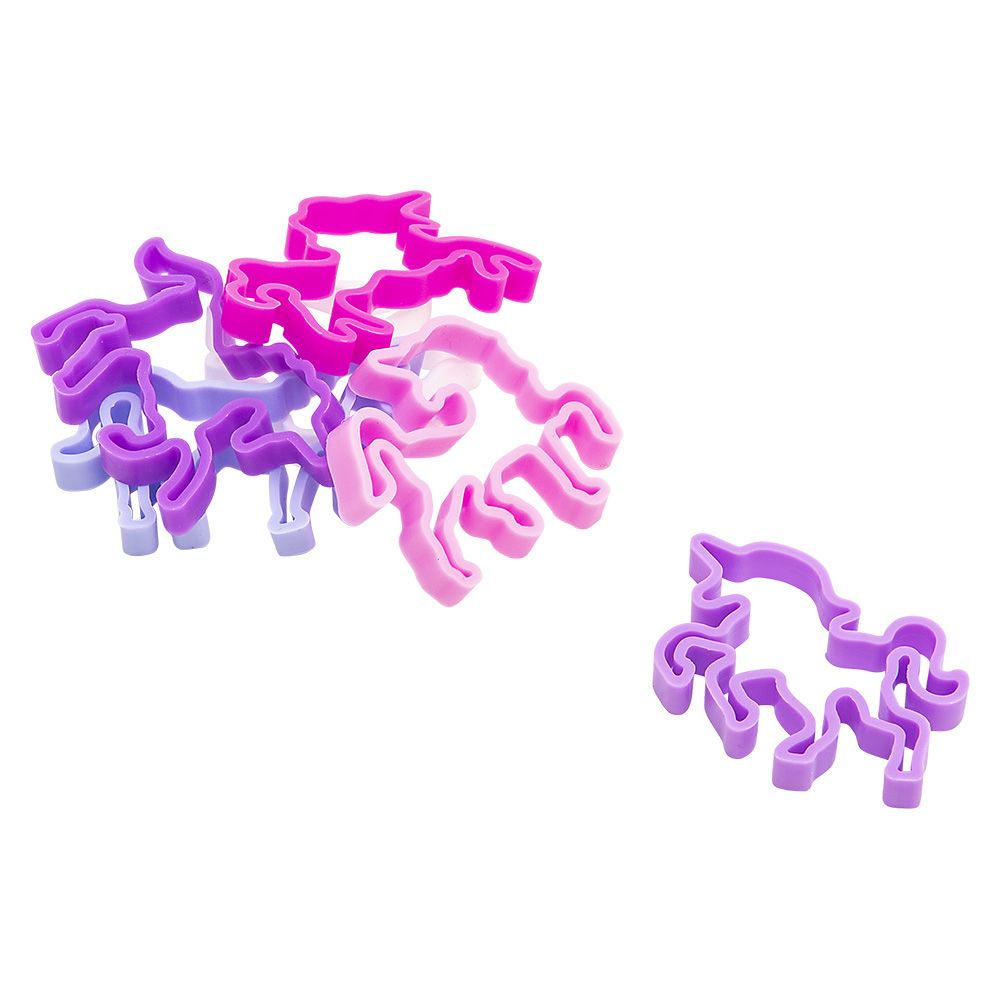 288 pieces Unicorn Silicone Stretch Bands - Rubber Bands