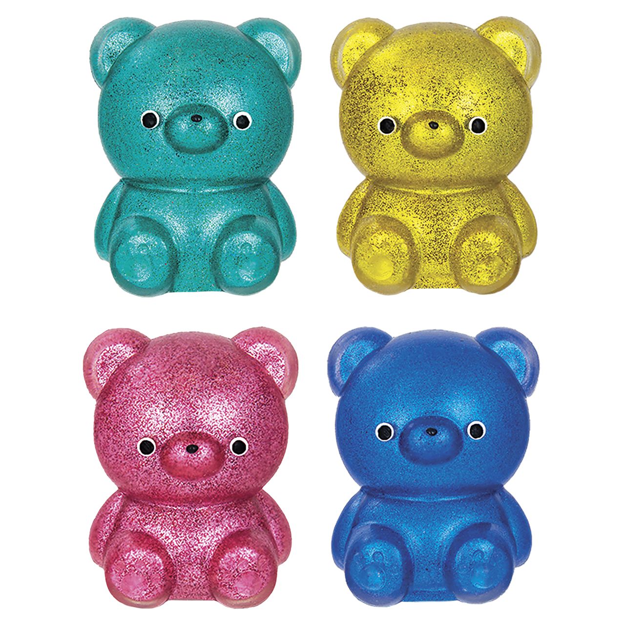 144 Wholesale Shimmer Bear Squishy Toys