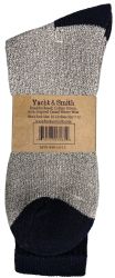 12 of Yacht & Smith Men's Cotton Assorted Thermal Socks Size 10-13
