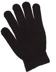 48 Units of Yacht & Smith Unisex Black Magic Gloves - Knitted Stretch Gloves