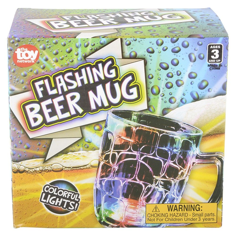 48 pieces Multi Color Flash Beer Mug 16 oz - Coffee Mugs