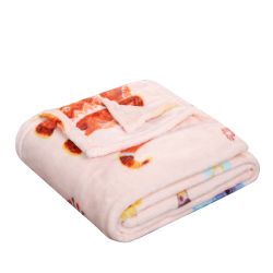 24 Wholesale Children's Assorted Printed Fleece Blanket Size 50 X 60
