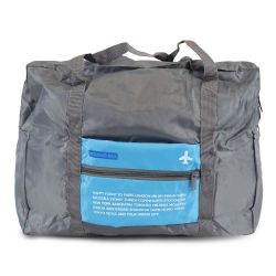 24 Pieces 17" Lightweight Foldable Bulk Tote Bags In Blue - Tote Bags & Slings