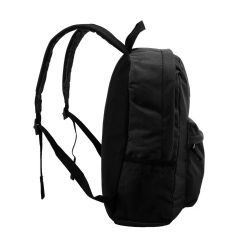 24 Pieces 18" Classic Black Backpacks With Side Mesh Water Bottle Pocket - Backpacks 18" or Larger