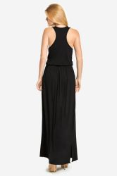 24 Pieces Sofra Ladies Bloused Bodice Dress In Black - Womens Sundresses & Fashion