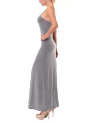 24 Pieces Sofra Ladies Spaghetti Strap Maxi Dress In Black - Womens Sundresses & Fashion