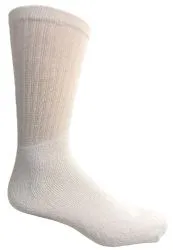Yacht & Smith Bulk Thick Cotton Socks Wholesale Men, Womans Or Kids Crew Cut, Ankle And Low Cut Mix Sport Socks - 72 Pairs (solid White, Kids 6-8)