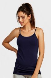 72 Pieces Mopas Ladies Cotton Camisole In Brown - Womens Camisoles & Tank Tops