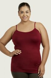 72 Pieces Mopas Ladies Camisole Plus Size In Brown - Womens Camisoles & Tank Tops