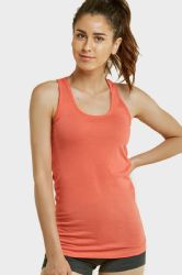 72 Pieces Sofra Ladies Racerback Jersey Tank Top In Fuschia Coral - Womens Camisoles & Tank Tops
